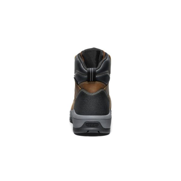 Men's Evanston 6 Waterproof Boot INT MET (Carbon Toe) | Bison/Black