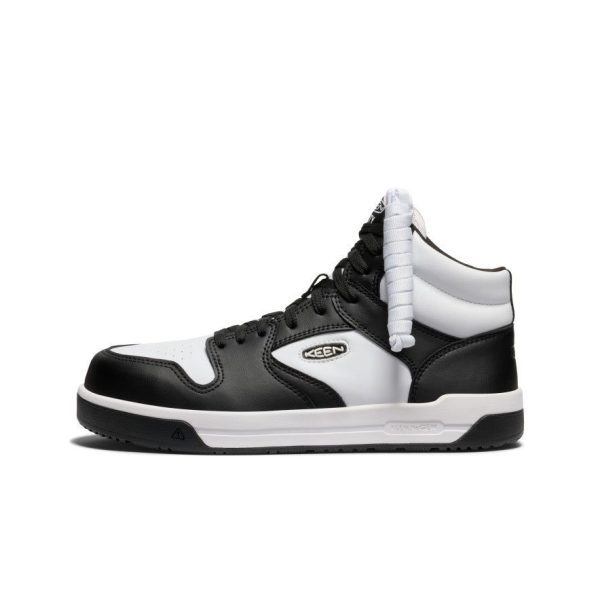 Men's Overton Mid Work Shoe (Carbon Toe) | Star White/Black