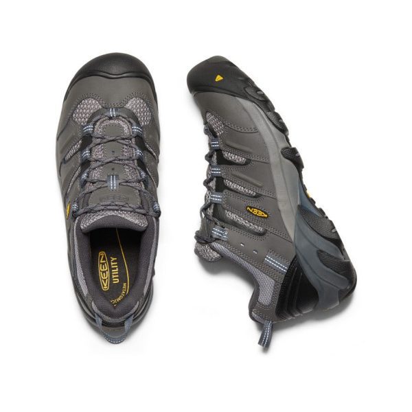 Men's Lansing Low (Steel Toe)  |  Magnet/Majolica Blue