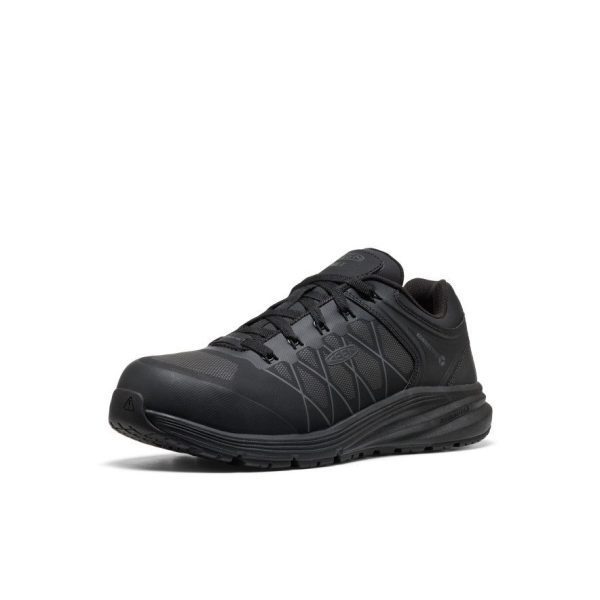 Men's Vista Energy XT Work Sneaker INT MET (Carbon Toe) | Black/Magnet