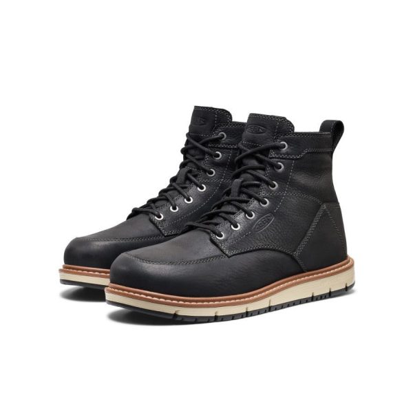 Men's San Jose 6 Boot (Aluminum Toe)  |  Black/Caramel Cafe