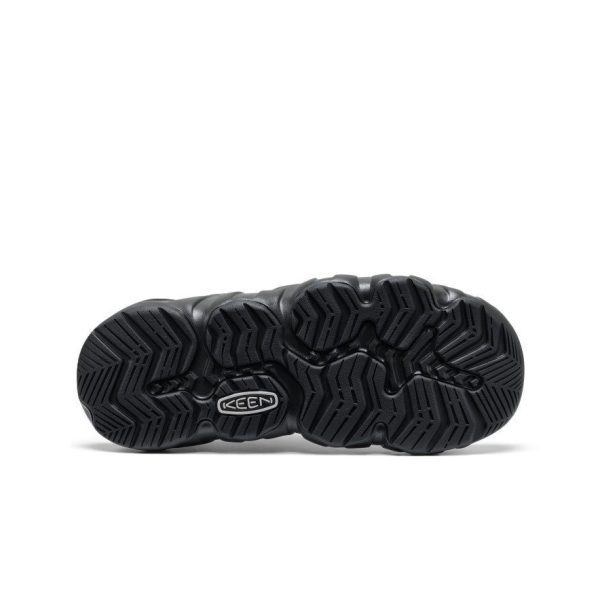 Men's Hyperport Fisherman Leather Sandal  |  Black/Keen Yellow