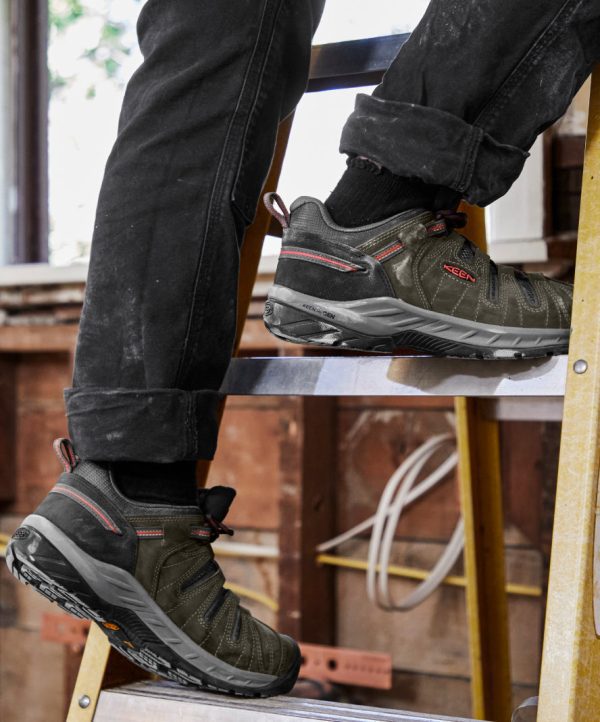 Women's Flint II (Steel Toe)  |  Magnet/Rose