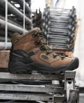 Men's Pittsburgh Energy 6 Waterproof Boot (Carbon Toe)  |  Bison/Black