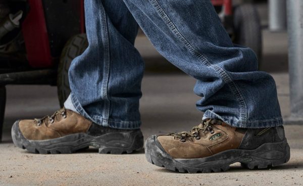 Men's Pittsburgh Energy 6 Waterproof Boot (Carbon Toe)  |  Bison/Black