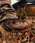 Men's Targhee IV Waterproof Work Boot (Carbon Toe) | Dark Earth/Black