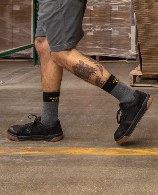 Men's Kenton Work Shoe (Carbon Toe)  |  Black/Gum