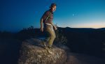 Men's Targhee Apex Waterproof Hiking Shoe  |  Abbey Stone/Gold Flame