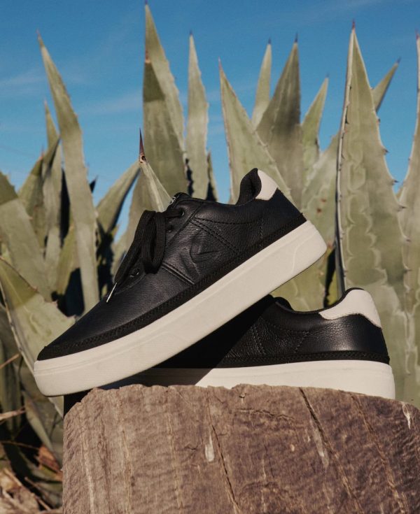 Men's KM1 Leather Sneaker | Bison/Black