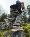 Men's Hightrail Vented Hiking Shoe | Brindle/Cream Gold
