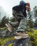 Men's Hightrail Vented Hiking Shoe | Brindle/Oak Buff
