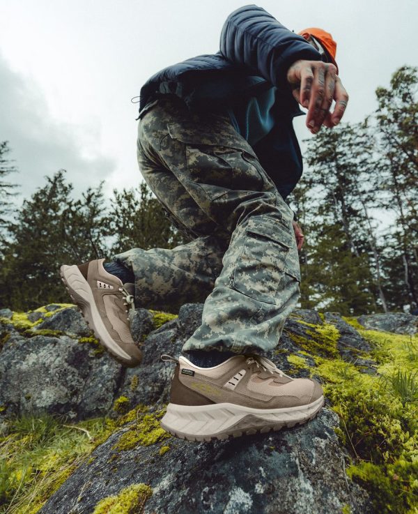 Men's Hightrail Vented Hiking Shoe | Brindle/Oak Buff