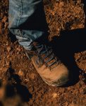 Men's Targhee IV LTR Waterproof Work Boot (Carbon Toe) | Bison/Black