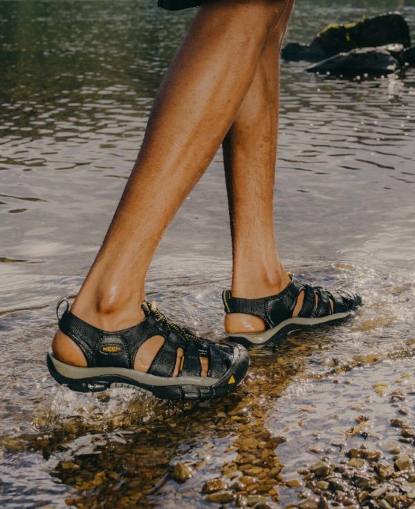 Men's Newport H2 Sandal | Black/Steel Grey
