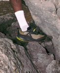 Men's Roam Trail Running Shoe  |  Magnet/Burnt Brick