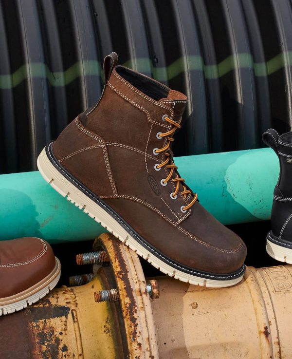 Men's San Jose 6 Boot (Soft Toe) | Coffee Bean/Star White