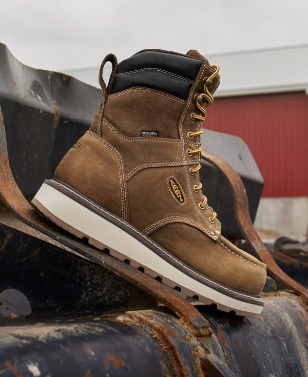 Men's Cincinnati 8 Waterproof Boot (Carbon Toe) | Belgian/Sandshell