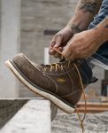 Men's Cincinnati 6 Waterproof Boot (Carbon Toe) | Dark Chocolate/Sandshell