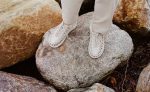 Women's UNEEK Canvas Skall Studio Sneaker  |  Natural/Birch