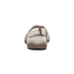 Women's Kona Leather Flip-Flop | Brindle/Silver Birch