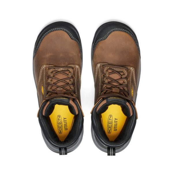 Women's Evanston 6 ESD Boot (Carbon Toe) | Bison/Black