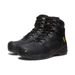 Men's Louisville 6 Waterproof Boot (Steel Toe) | Black