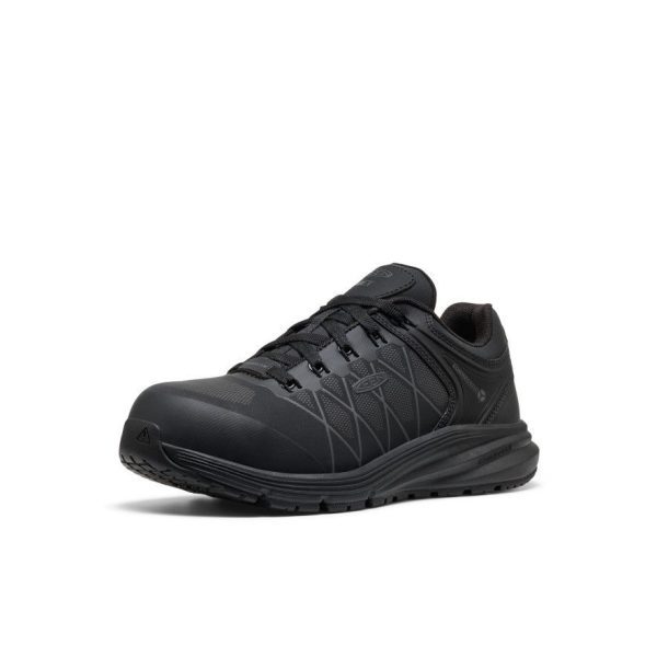 Women's Vista Energy XT Work Sneaker INT MET (Carbon Toe) | Black/Magnet