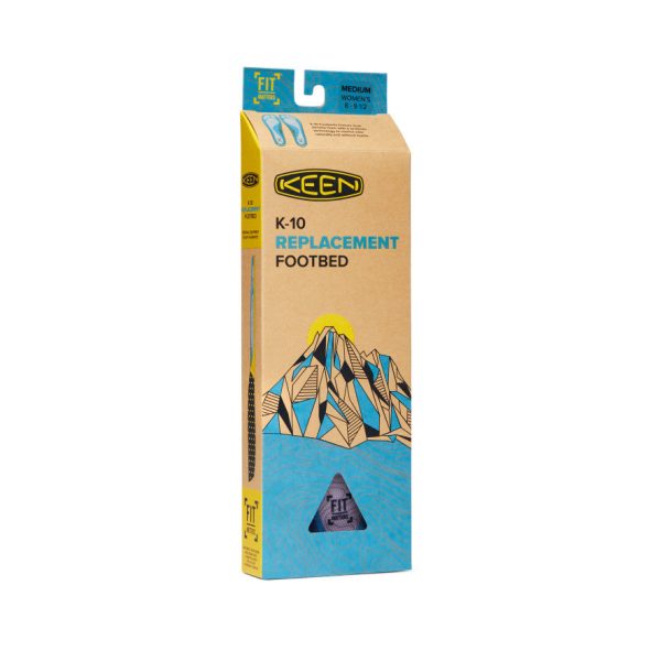 Women's Outdoor K-10 Replacement Insole | Ocean Blue
