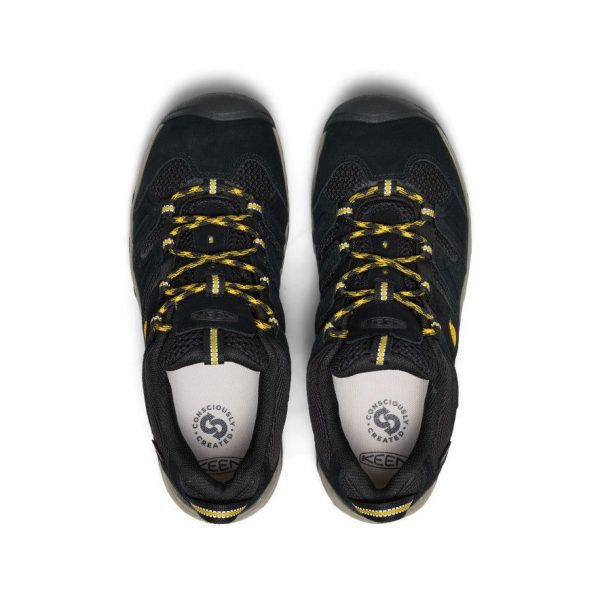 Men's Headout Waterproof Hiking Shoe | Black/Lemon Curry