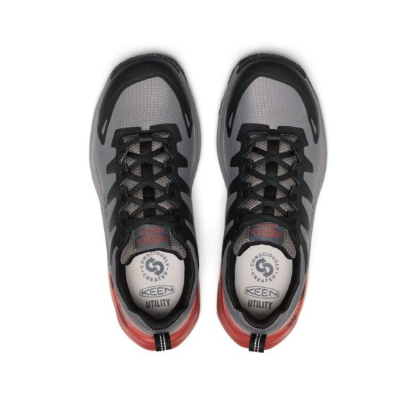 Men's Targhee Blur Work Shoe (Carbon Toe) | Steel Grey/Black