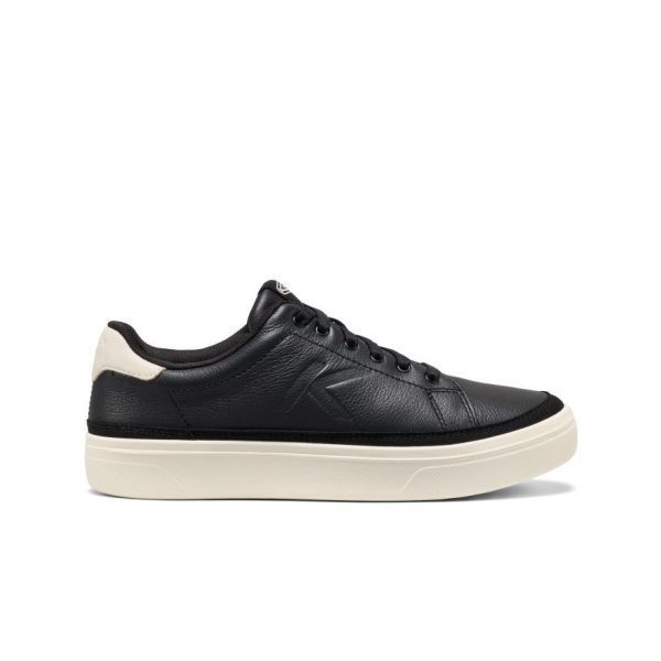 Men's KM1 Leather Sneaker | Black/Birch