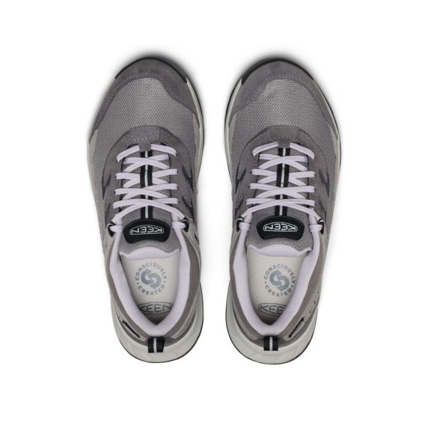 Women's Hightrail Waterproof Hiking Shoe  |  Steel Grey/Thistle