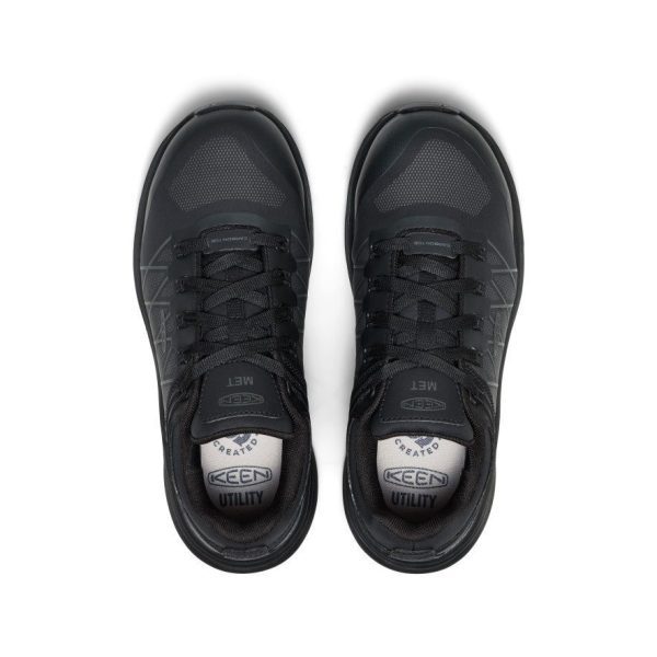 Women's Vista Energy XT Work Sneaker INT MET (Carbon Toe) | Black/Magnet