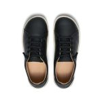 Women's KNX Leather Sneaker | Black/Star White