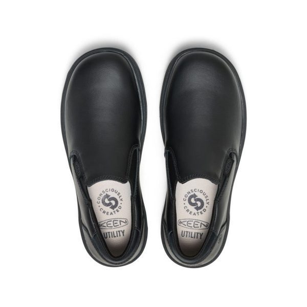 Women's Kenton Shift WTX Work Shoe (Soft Toe)  |  Black/Black