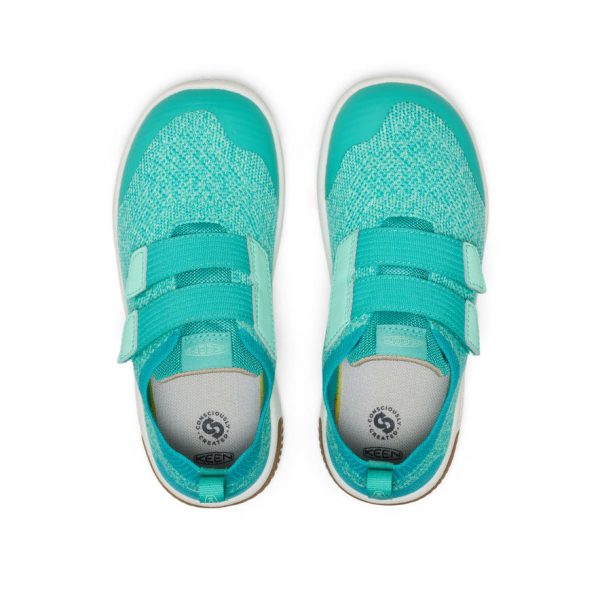 Big Kids' KNX Knit Double Strap | Bright Aqua/Cabbage