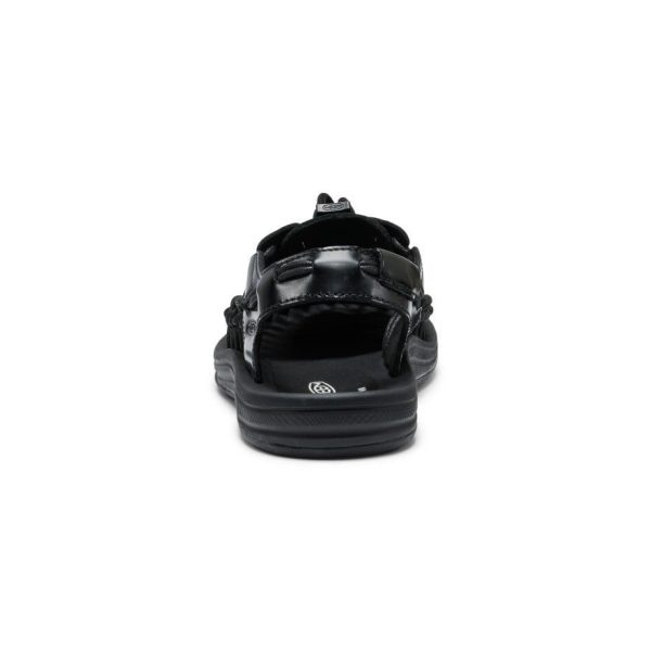 All Gender UNEEK Leather Sneaker | Perseid Black
