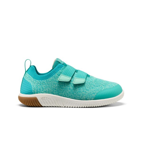 Big Kids' KNX Knit Double Strap | Bright Aqua/Cabbage