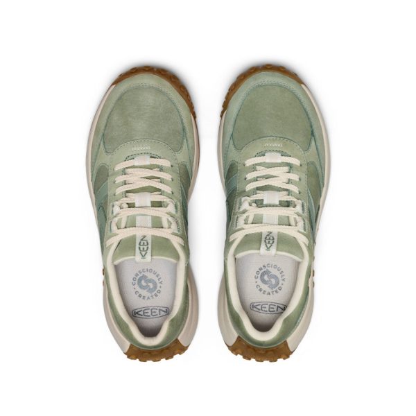 Women's KS86 Leather Sneaker | Lily Pad/Birch