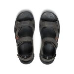 Men's Targhee III Open Toe Sandal | Grey/Black