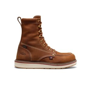 Men's Liberty 8 Waterproof Boot (Soft Toe) | Leather Brown/Birch