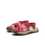 Women's Whisper Lattice Sandal | Garnet/Burnt Brick