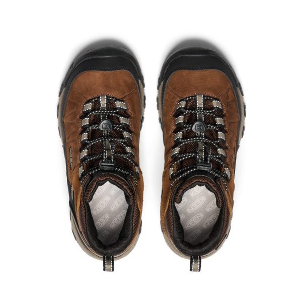 Big Kids' Targhee IV Waterproof Hiking Boot | Bison/Brindle