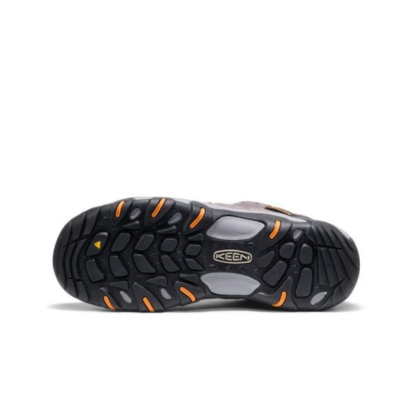 Men's Headout Waterproof Hiking Shoe  |  Steel Grey/Orange Pepper