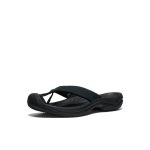 Men's Waimea Leather Flip-Flop | Black/Black