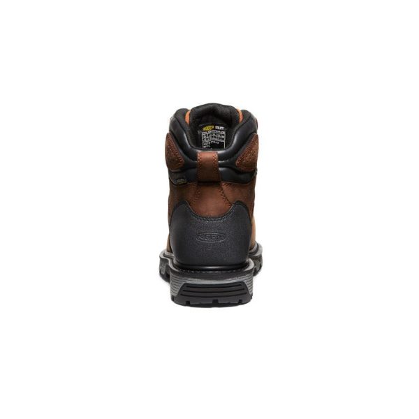 Men's Camden 6 Waterproof Boot INT MET (Carbon Toe)  |  Leather Brown/Black