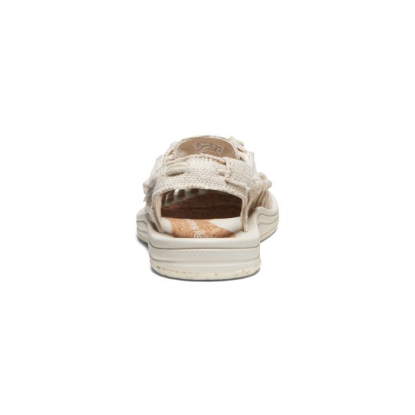 Women's UNEEK Canvas Skall Studio Sneaker  |  Natural/Birch