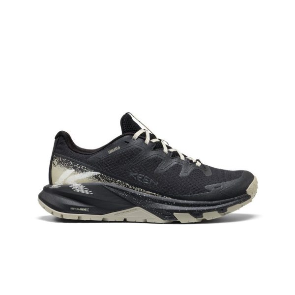 Men's Targhee Apex Wide Waterproof Hiking Shoe | Black/Abbey Stone