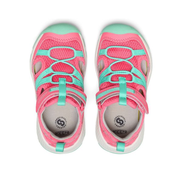 Little Kids' Motozoa Sandal | Pink Lemonade/Cabbage