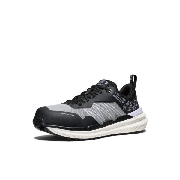 Women's Speedworks Work Sneaker (Carbon Toe)  |  Thistle/Black